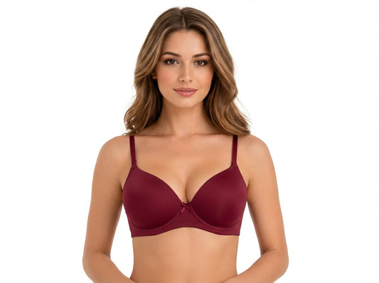 Luna Everyday Comfort Bra – Wine