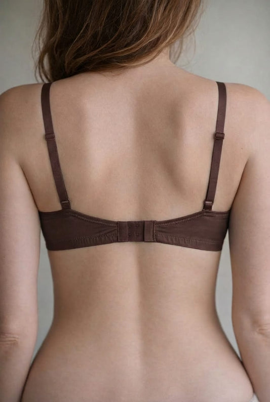 Luna Everyday Comfort Bra – Dark Chocolate