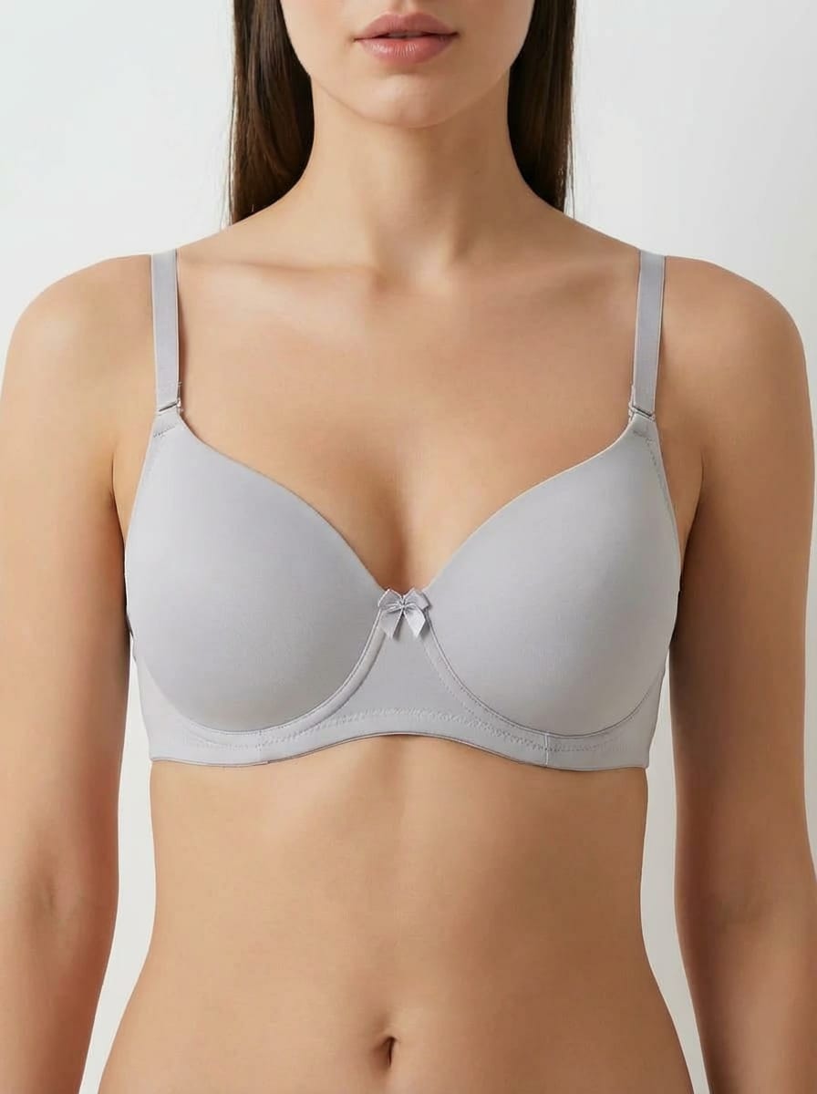 Luna Everyday Comfort Bra – Grey